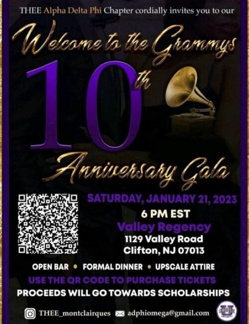 ADP WELCOME TO THE GRAMMYS 10 ANNIVERSARY GALA 1/21/23