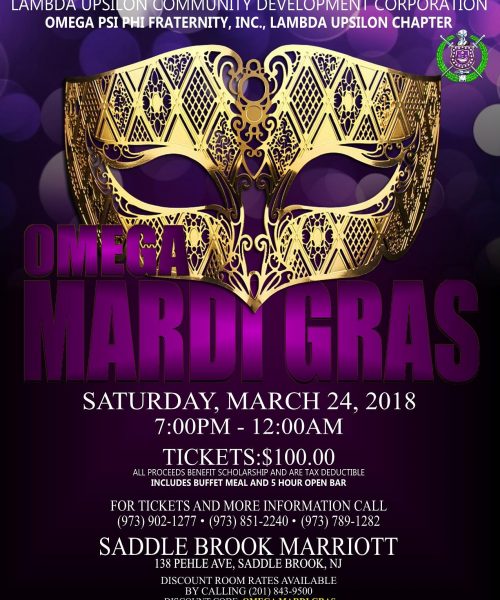 OMEGA MARDI GRAS 2018