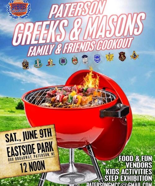 Paterson GREEKS & MASONS Cookout