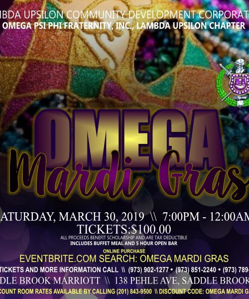 OMEGA MARDI GRAS 2019