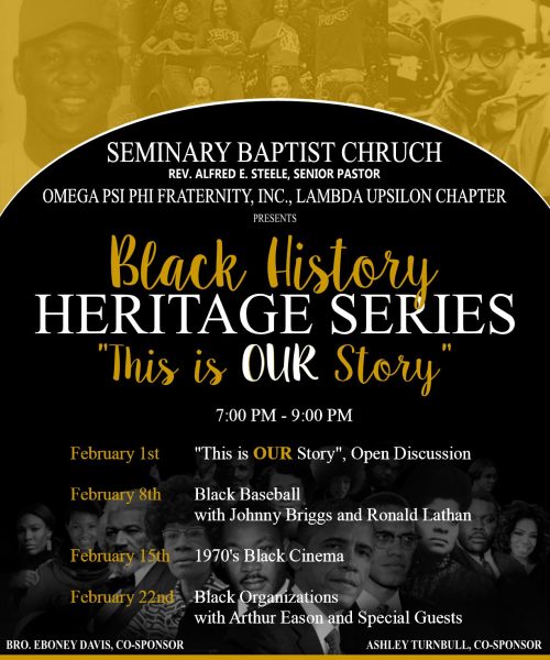 BLACK HISTORY HERITAGE SERIES 2019