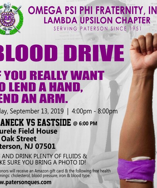 OMEGA BLOOD DRIVE 2019