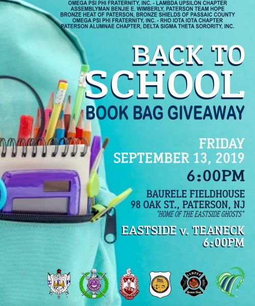 BOOK BAG GIVEAWAY 2019