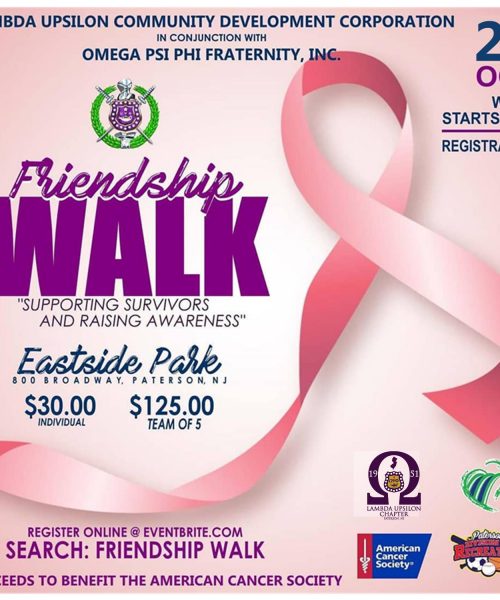 FRIENDSHIP WALK - OCT 26, 2019