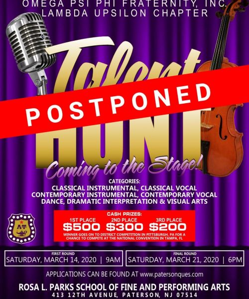 POSTPONED - TALENT HUNT 2020