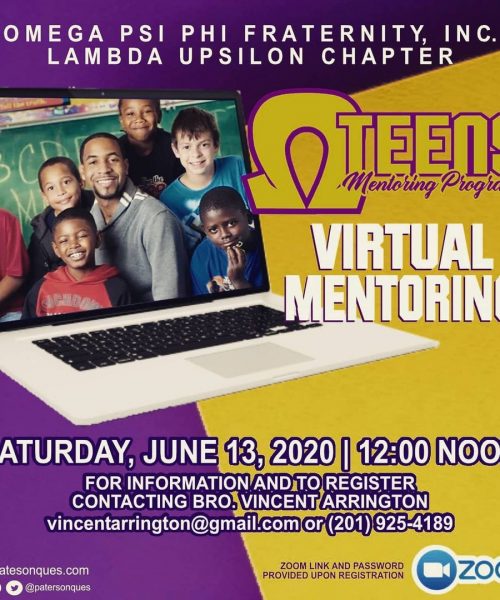 OMEGA TEENS Virtual Mentoring 2020