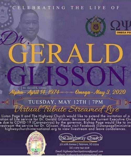 Dr. Gerald E. Glisson - Virtual Tribute 2020